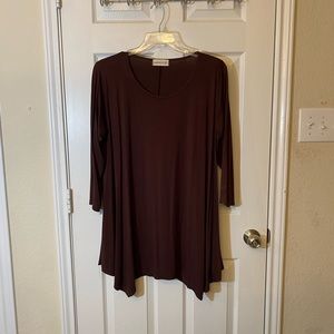 LARACE Brown Tunic